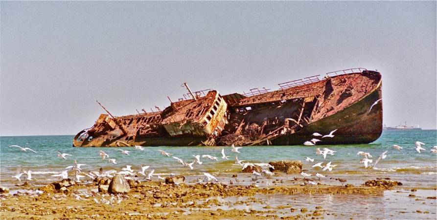 LOS BARCOS FANTASMAS DE LAS PLAYAS DE MAURITANIA