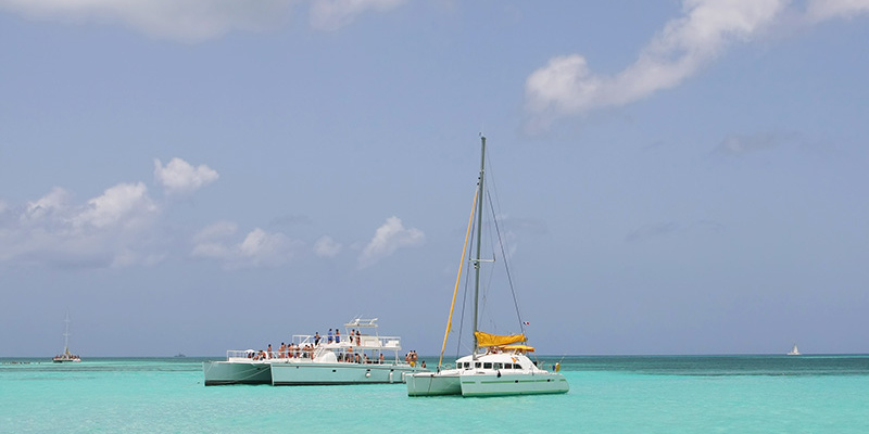 Sailing a Catamaran from Ibiza to Formentera 2